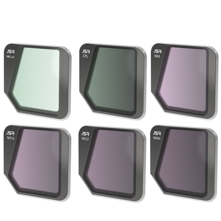 JSR Drone 6 in 1 MCUV+CPL+ND8+ND16+ND32+ND64 Lens Filter for DJI Mavic 3 - HoMEdemic™ 