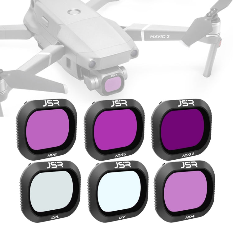 JSR Drone 6 in 1 UV+CPL+ND4+ND8+ND16+ND32 Lens Filter for DJI MAVIC 2 Pro - HoMEdemic™ 