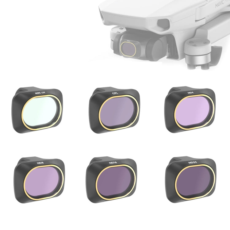 JSR Drone 6 in 1 UV+CPL+ND4+ND8+ND16+ND32 Lens Filter for DJI MAVIC mini - HoMEdemic™ 