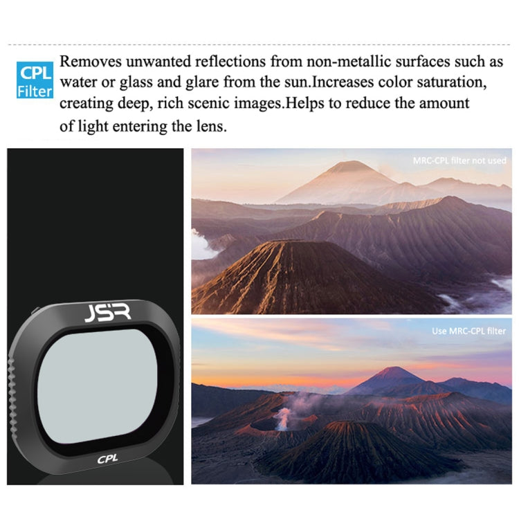 JSR Drone CPL Lens Filter for DJI MAVIC 2 Pro - HoMEdemic™ 