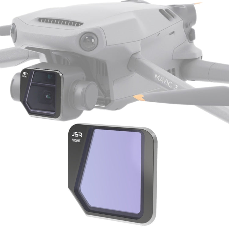 JSR Drone NIGHT Light Pollution Reduction Lens Filter for DJI Mavic 3 - HoMEdemic™ 