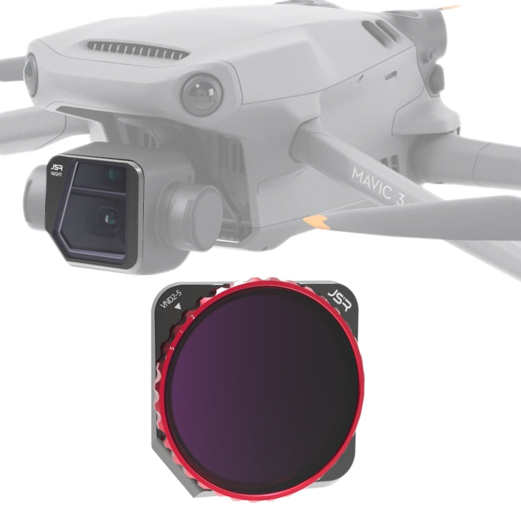 JSR Drone Variable VND 2-5 Stop Lens Filter for DJI Mavic 3 - HoMEdemic™ 