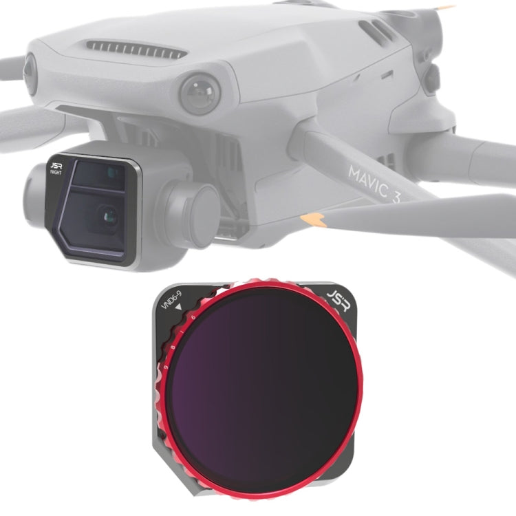 JSR Drone Variable VND 6-9 Stop Lens Filter for DJI Mavic 3 - HoMEdemic™ 