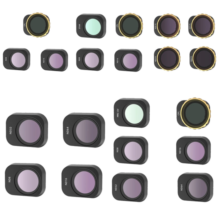 JSR For Mini 3 Pro Camera Filters, Style:4 In 1 Star+CPL+ND8+ND16 - HoMEdemic™ 