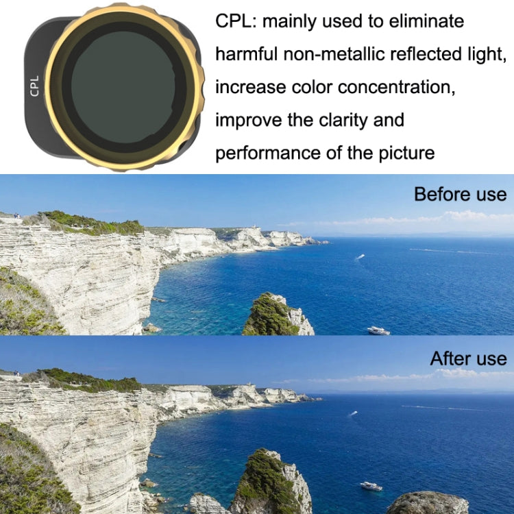 JSR For Mini 3 Pro Camera Filters, Style: ZG CPL - HoMEdemic™ 