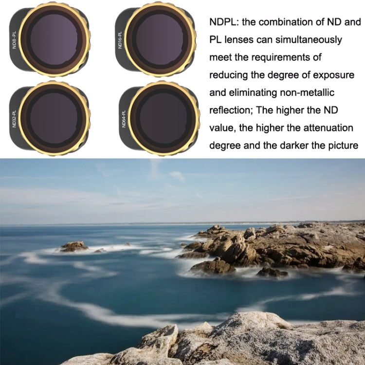 JSR For Mini 3 Pro Camera Filters, Style: ZG ND8PL - HoMEdemic™ 