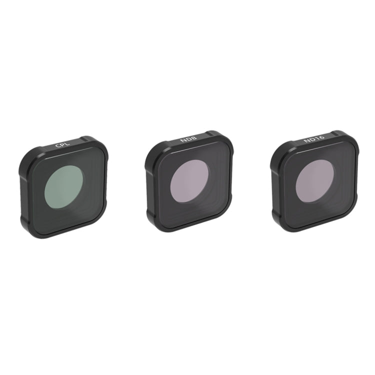 JSR KB Series CPL+ND8+ND16 Lens Filter for GoPro HERO13 Black /12 Black /11 Black /10 Black /9 Black - HoMEdemic™ 