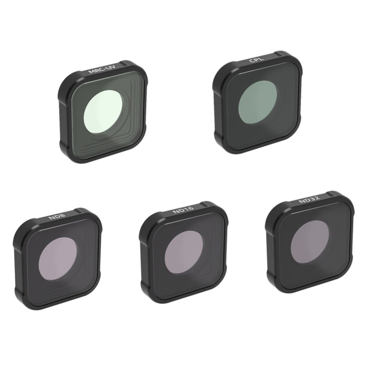 JSR KB Series MCUV+CPL+ND8+ND16+ND32 Lens Filter for GoPro HERO13 Black /12 Black /11 Black /10 Black /9 Black - HoMEdemic™ 
