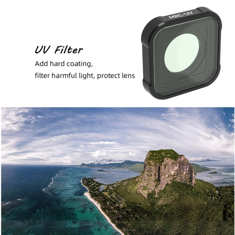 JSR KB Series MCUV+CPL+ND8+ND16+ND32 Lens Filter for GoPro HERO13 Black /12 Black /11 Black /10 Black /9 Black - HoMEdemic™ 