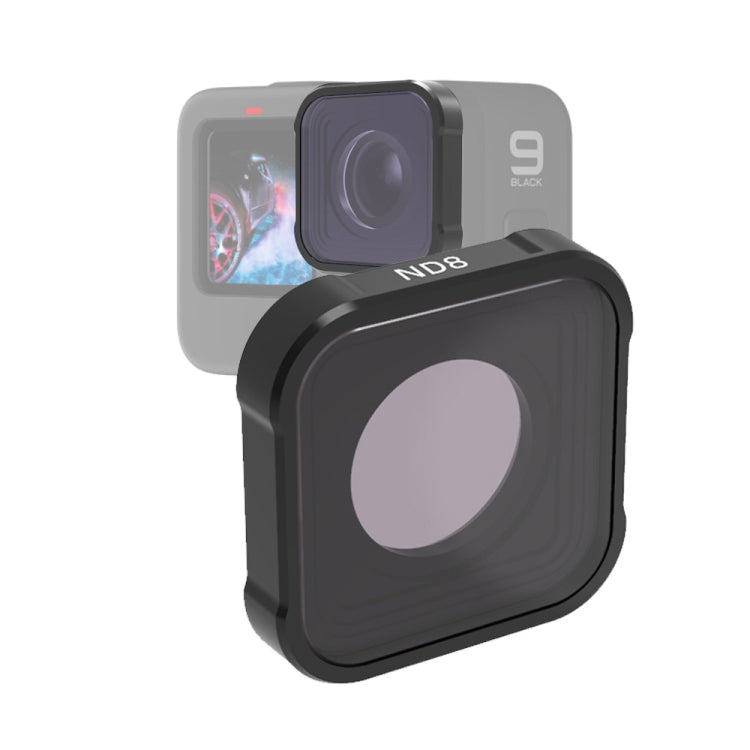 JSR KB Series ND8 Lens Filter for GoPro HERO13 Black /12 Black /11 Black /10 Black /9 Black - HoMEdemic™ 