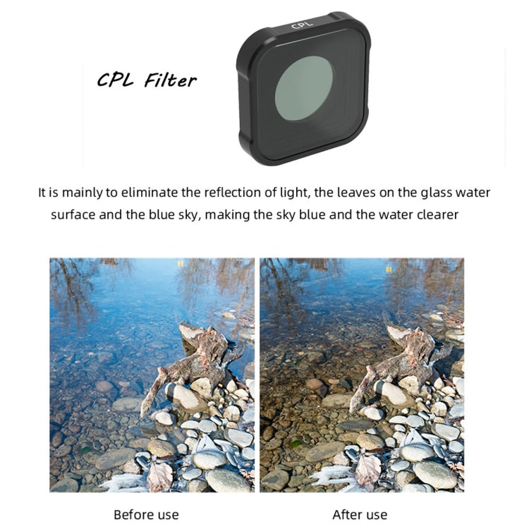JSR KB Series STAR+CPL+NIGHT+ND8+ND16+ND32 Lens Filter for GoPro HERO13 Black /12 Black /11 Black /10 Black /9 Black - HoMEdemic™ 