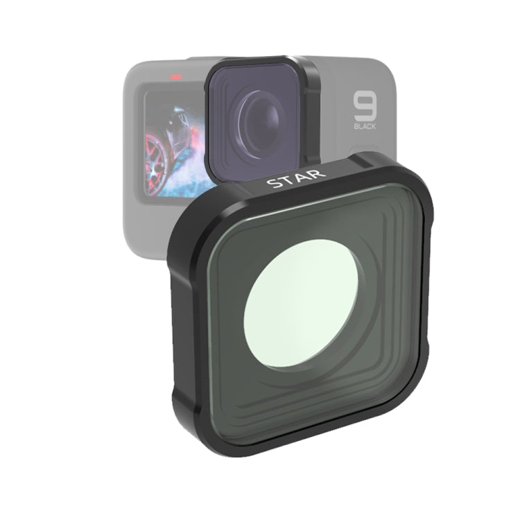 JSR KB Series Star Effect Lens Filter for GoPro HERO13 Black /12 Black /11 Black /10 Black /9 Black - HoMEdemic™ 
