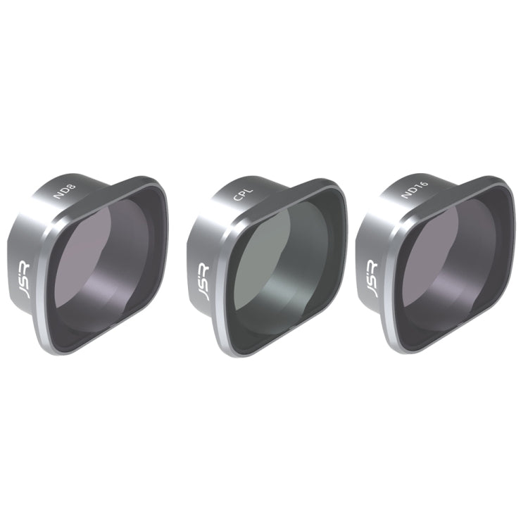 JSR KS 3 in 1 ND8+ND16+CPL Lens Filter for DJI FPV, Aluminum Alloy Frame - HoMEdemic™ 
