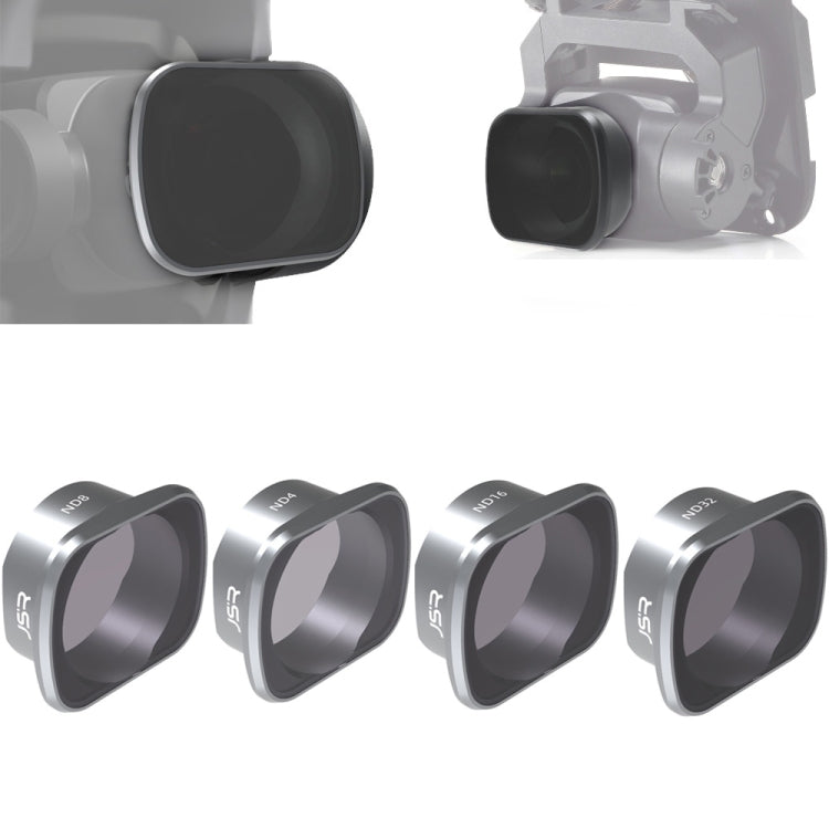 JSR KS 4 in 1 ND4+ND8+ND16+ND32 Lens Filter for DJI FPV, Aluminum Alloy Frame - HoMEdemic™ 
