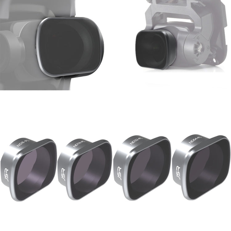 JSR KS 4 in 1 ND8PL+ND16PL+ND32PL+ND64PL Lens Filter for DJI FPV, Aluminum Alloy Frame - HoMEdemic™ 
