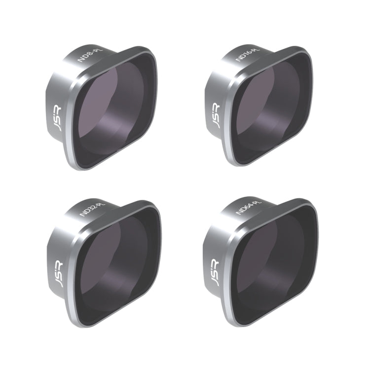 JSR KS 4 in 1 ND8PL+ND16PL+ND32PL+ND64PL Lens Filter for DJI FPV, Aluminum Alloy Frame - HoMEdemic™ 