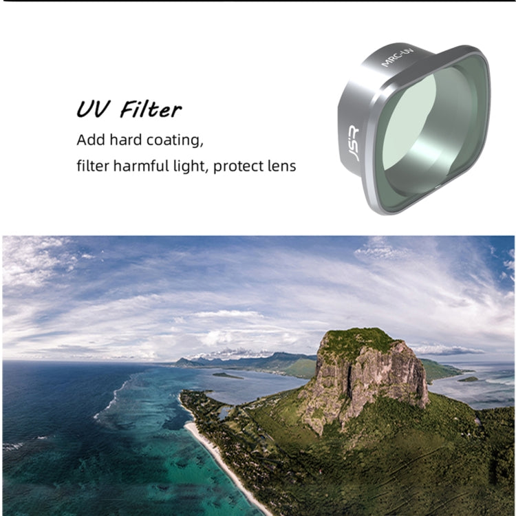 JSR KS 8 in 1 Star+NIGHT+ND8+ND16+ND32+ND64+MCUV+CPL Lens Filter for DJI FPV, Aluminum Alloy Frame - HoMEdemic™ 