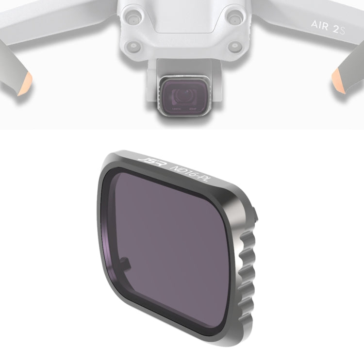 JSR KS ND16PL Lens Filter for DJI Air 2S, Aluminum Frame - HoMEdemic™ 