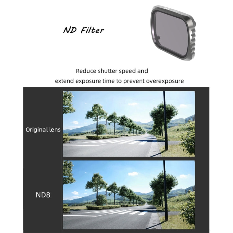 JSR KS ND4 Lens Filter for DJI Air 2S, Aluminum Frame - HoMEdemic™ 