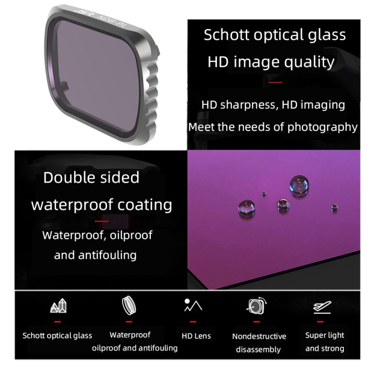 JSR KS ND8PL Lens Filter for DJI Air 2S, Aluminum Frame - HoMEdemic™ 
