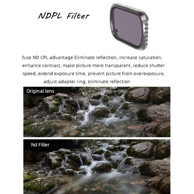 JSR KS ND8PL Lens Filter for DJI Air 2S, Aluminum Frame - HoMEdemic™ 
