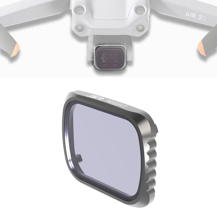 JSR KS NIGHT Light Pollution Reduction Lens Filter for DJI Air 2S, Aluminum Frame - HoMEdemic™ 
