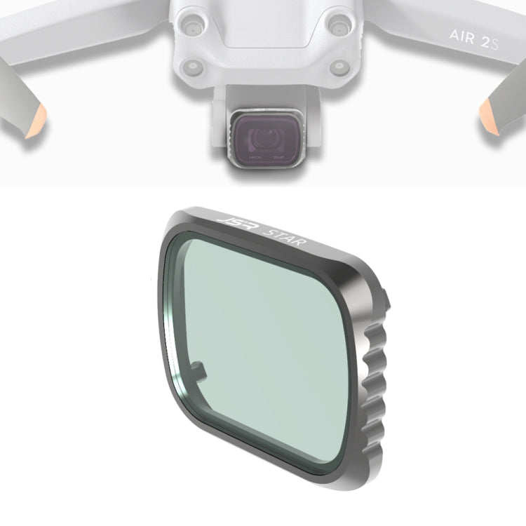 JSR KS STAR Effect  Lens Filter for DJI Air 2S, Aluminum Frame - HoMEdemic™ 