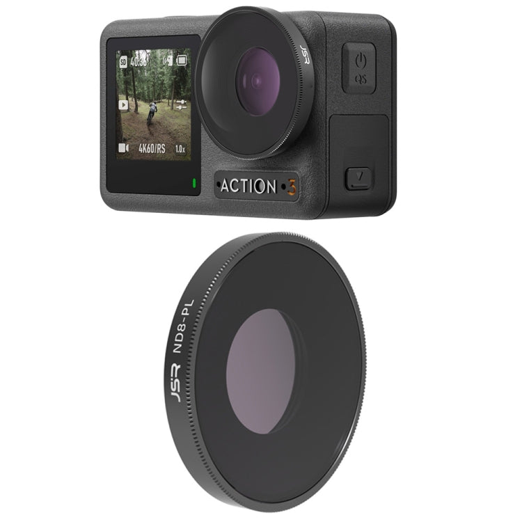 JSR LS ND8PL Lens Filter For DJI Osmo Action 3 - HoMEdemic™ 