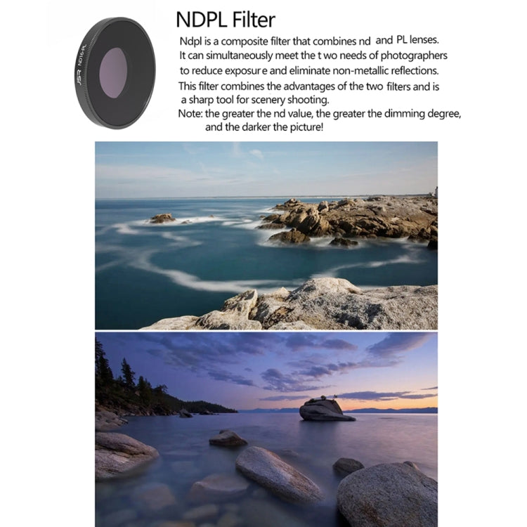JSR LS ND8PL Lens Filter For DJI Osmo Action 3 - HoMEdemic™ 