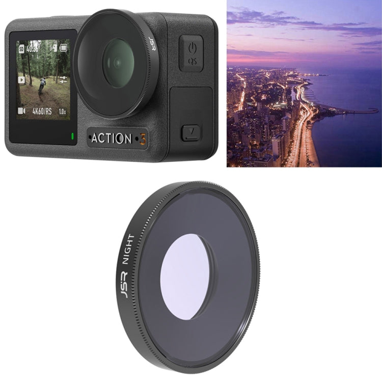 JSR NIGHT Lens Filter For DJI Osmo Action 3 - HoMEdemic™ 