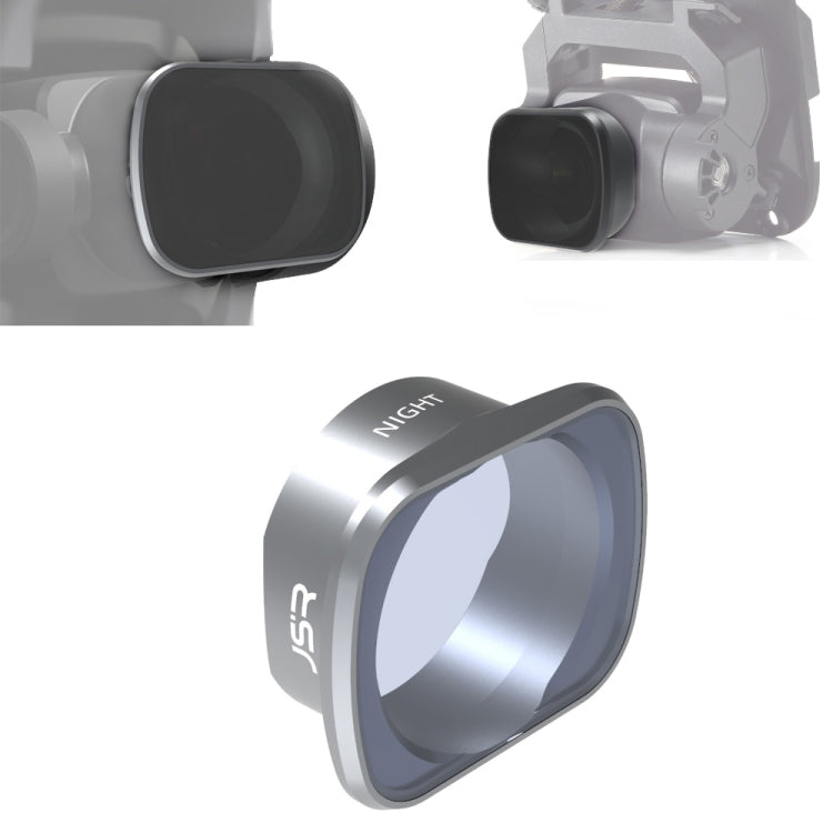 JSR NIGHT Light Pollution Reduction Lens Filter for DJI FPV, Aluminum Alloy Frame - HoMEdemic™ 