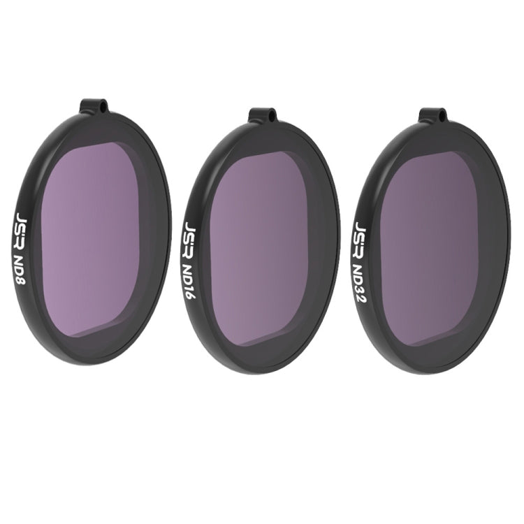 JSR Round Housing 3 in 1 ND8+ND16+ND32 Lens Filter for GoPro HERO8 Black - HoMEdemic™ 