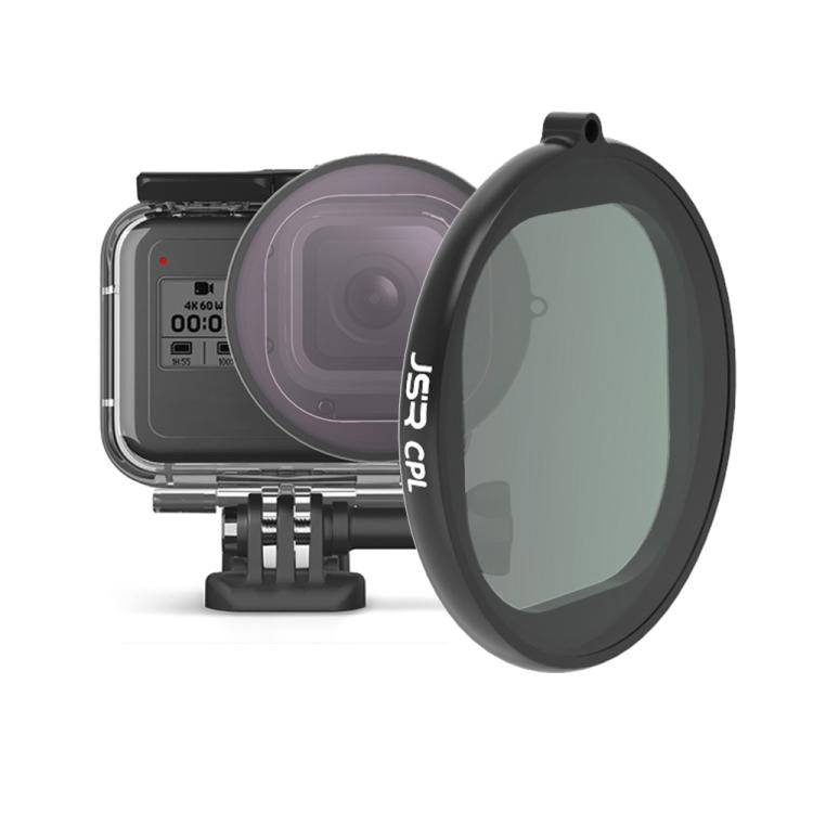 JSR Round Housing CPL Lens Filter for GoPro HERO8 Black - HoMEdemic™ 