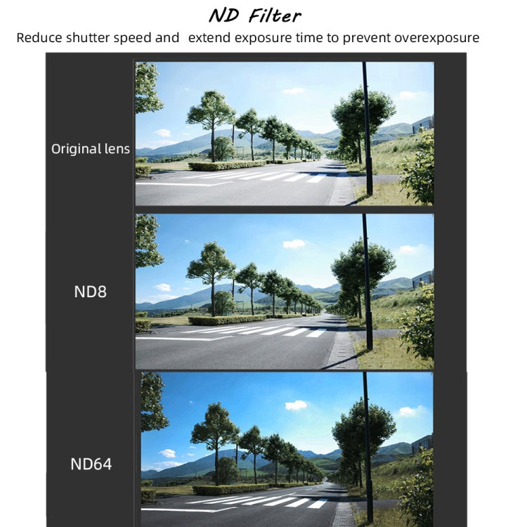 JSR Round Housing ND16 Lens Filter for GoPro HERO8 Black - HoMEdemic™ 
