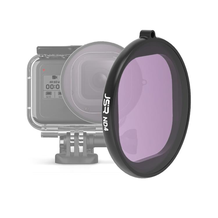 JSR Round Housing ND4 Lens Filter for GoPro HERO8 Black - HoMEdemic™ 