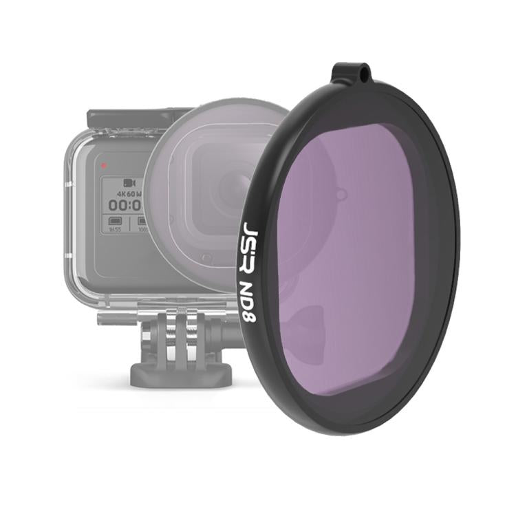 JSR Round Housing ND8 Lens Filter for GoPro HERO8 Black - HoMEdemic™ 