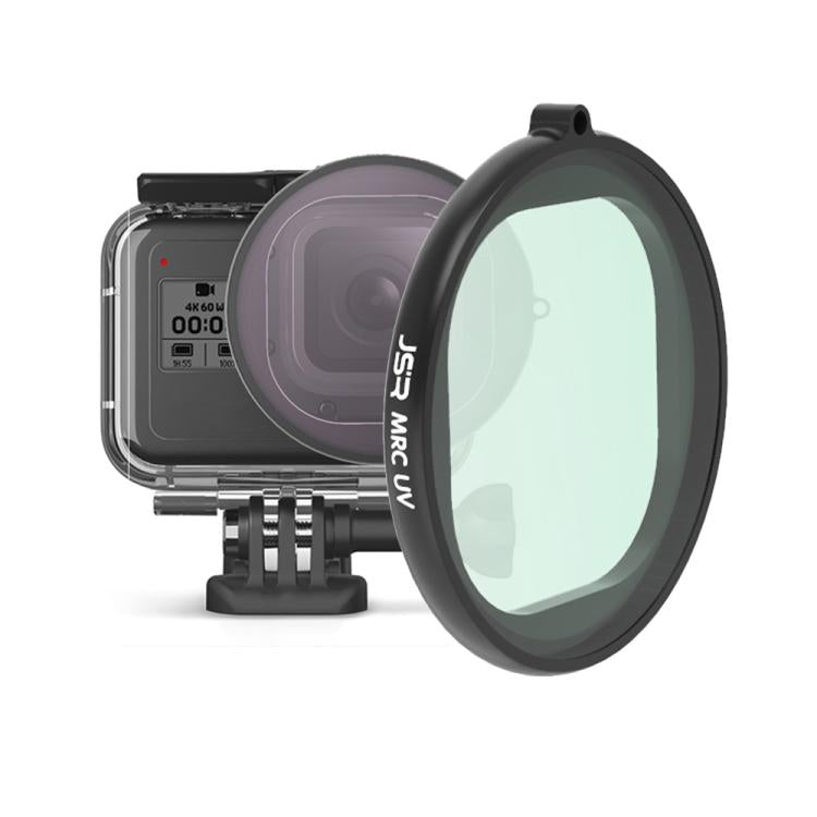 JSR Round Housing UV Lens Filter for GoPro HERO8 Black - HoMEdemic™ 