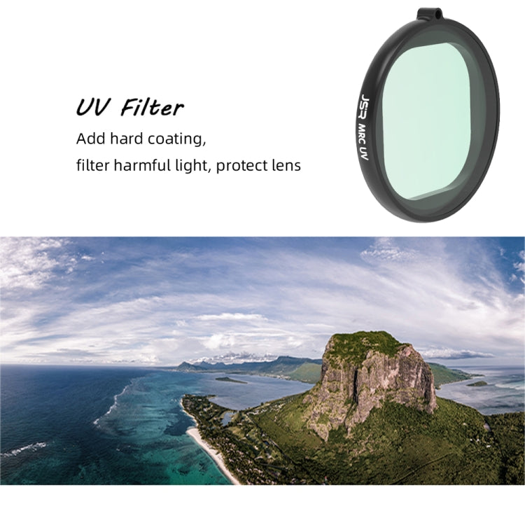 JSR Round Housing UV Lens Filter for GoPro HERO8 Black - HoMEdemic™ 