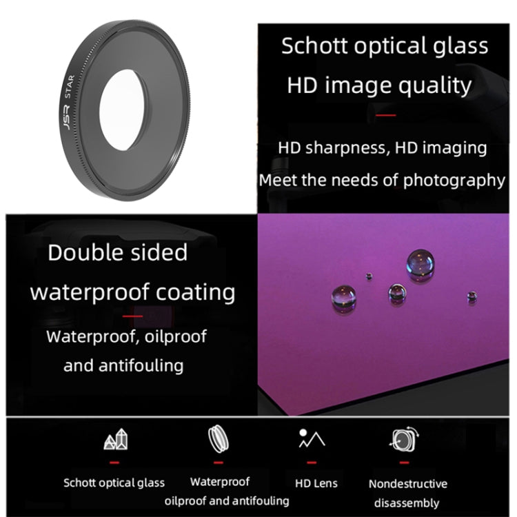 JSR Starlight Lens Filter For DJI Osmo Action 3 - HoMEdemic™ 