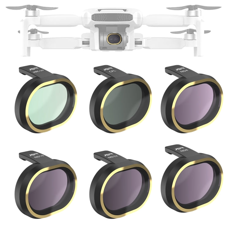 JSR for FiMi X8 mini Drone 6 in 1 UV + CPL + ND4 + ND8 + ND16 + ND32 Lens Filter Kit - HoMEdemic™ 