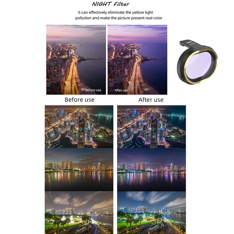 JSR for FiMi X8 mini Drone 8 in 1 UV + CPL + ND8 + ND16 + ND32 + STAR + NIGHT Lens Filter Kit - HoMEdemic™ 