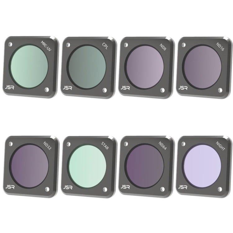 JUNESTAR Action Camera Filters For DJI Action 2,Style:  CS-8in1 - HoMEdemic™ 