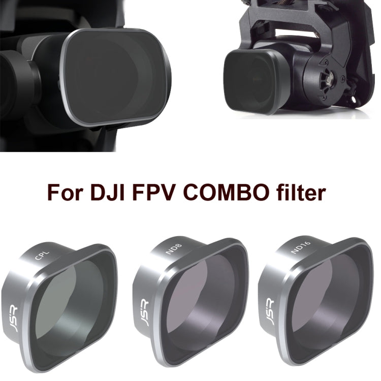 JUNESTAR  Drone Filters For DJI FPV COMBO ,Model: CPL+ND8+ND16 - HoMEdemic™ 
