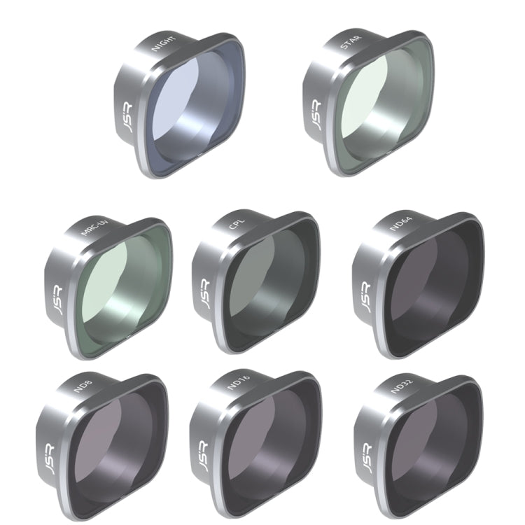 JUNESTAR  Drone Filters For DJI FPV COMBO ,Model: UV+CPL+ND8/16/32/64+STAR+Night - HoMEdemic™ 