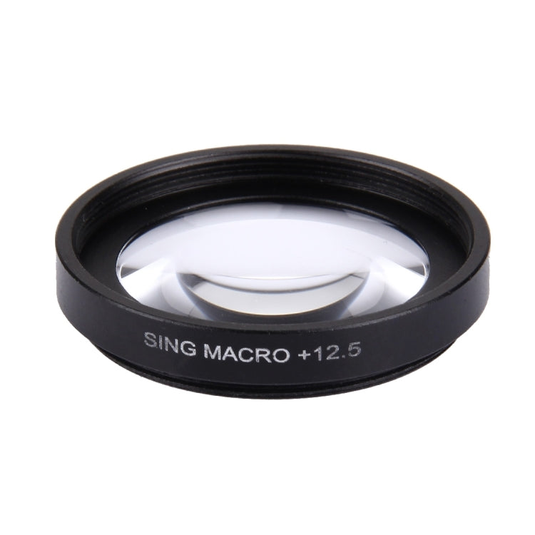 JUNESTAR Proffesional 37mm 12.5X Macro Lens Filter + Lens Protective Cap for GoPro & Xiaomi Xiaoyi Yi Sport Action Camera - HoMEdemic™ 