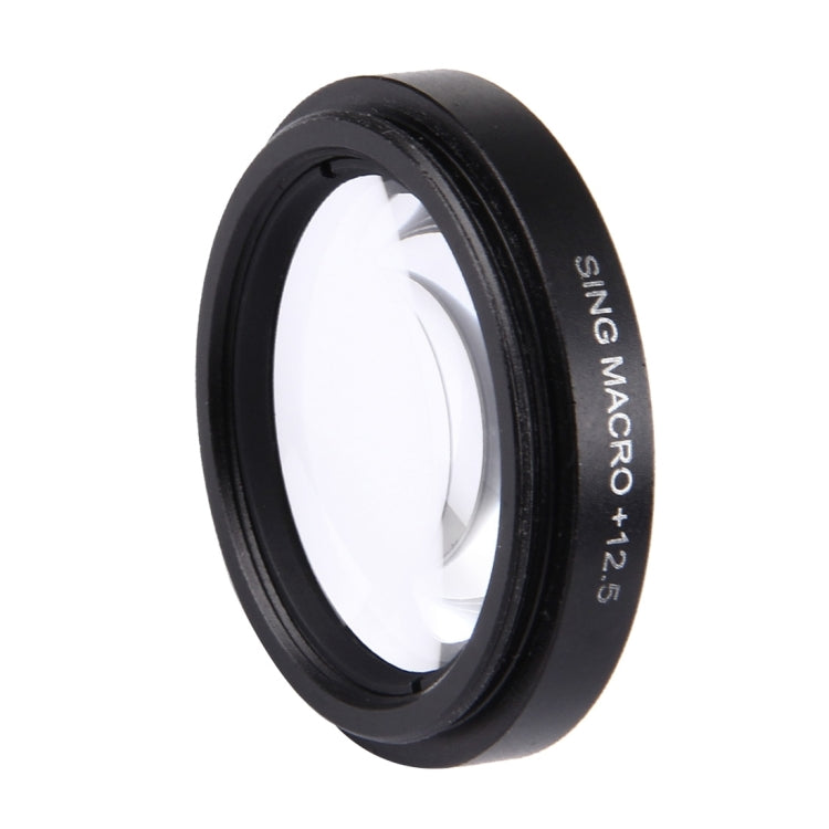 JUNESTAR Proffesional 37mm 12.5X Macro Lens Filter + Lens Protective Cap for GoPro & Xiaomi Xiaoyi Yi Sport Action Camera - HoMEdemic™ 