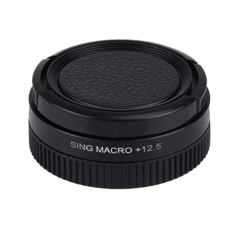JUNESTAR Proffesional 37mm 12.5X Macro Lens Filter + Lens Protective Cap for GoPro & Xiaomi Xiaoyi Yi Sport Action Camera - HoMEdemic™ 