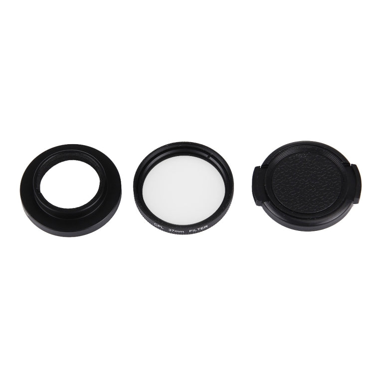 JUNESTAR for Xiaomi Xiaoyi Yi II 4K Sport Action Camera Proffesional 37mm CPL Filter + Lens Protective Cap - HoMEdemic™ 