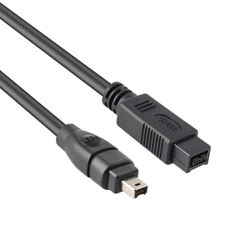JUNSUNMAY FireWire High Speed Premium DV 800 9 Pin Male To FireWire 400 4 Pin Male IEEE 1394 Cable, Length:3m - HoMEdemic™ 