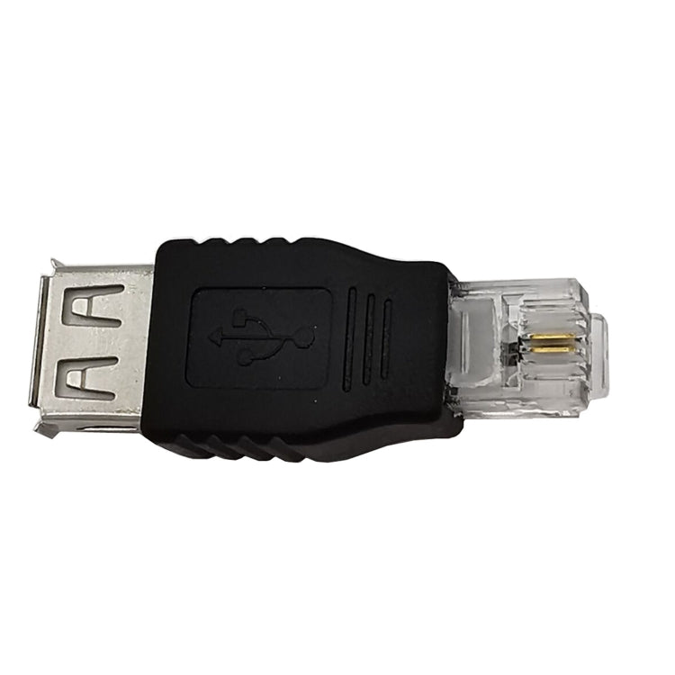 JUNSUNMAY USB Femal to Male RJ11 6P2C Adapter Converter - HoMEdemic™ 